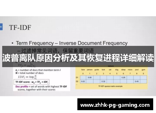波普离队原因分析及其恢复进程详细解读